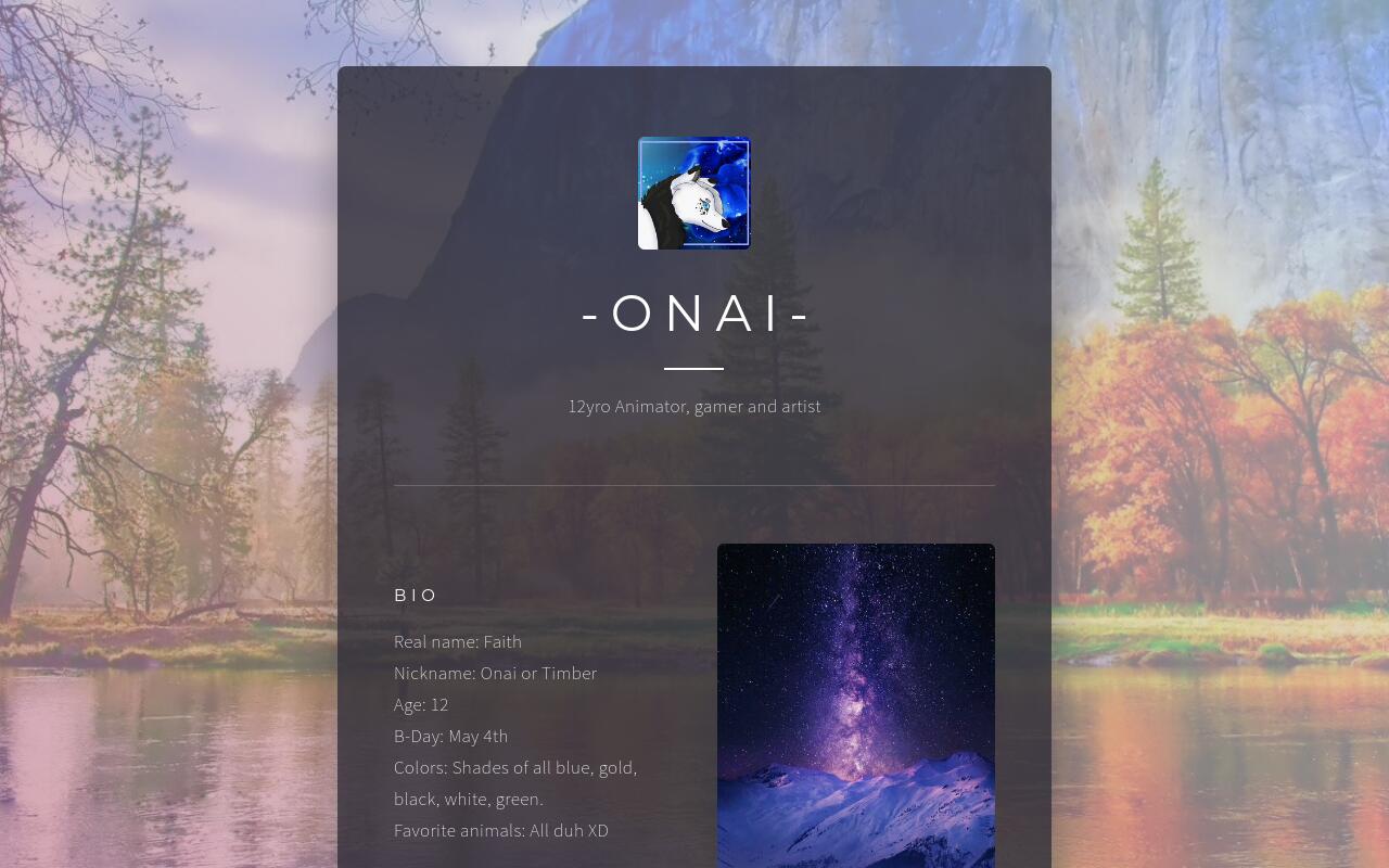 Carrd profile picture for @ona